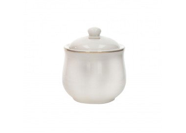 BRANDANI PORCELAIN PUNTO ORO SUGAR BOWL