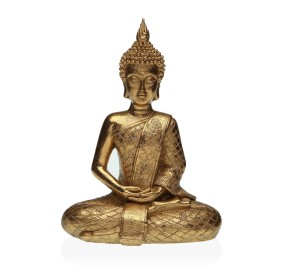 GOLD BUDDHA FIGURINE 29CM VERSA