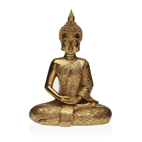 GOLD BUDDHA FIGURINE 29CM VERSA