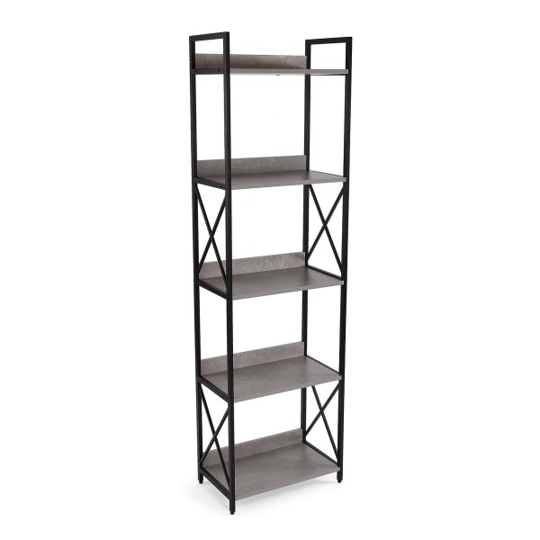 METAL OBJECT SHELF 5 SHELVES 51x30 H177 VERSA