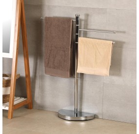 VERSA CHROME BATHROOM TOWEL RACK