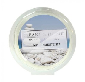 CIALDA PROFUMATA SEMPLICEMENTE SPA BRUCIA ESSENZE HEART&HOME 100% SOIA