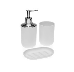 SET BAGNO 3PZ BIANCO VERSA