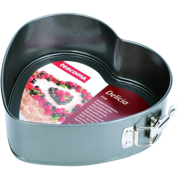 NON-STICK SPRINGHEART CAKE PAN 22x21 TESCOMA