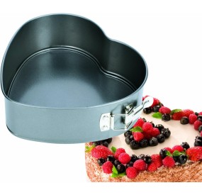 NON-STICK SPRINGHEART CAKE PAN 22x21 TESCOMA