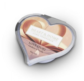 CIALDA PROFUMATA LOVE STORY BRUCIA ESSENZE HEART&HOME 100% SOIA