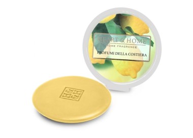 CIALDA PROFUMATA PROFUMI DELLA COSTIERA BRUCIA ESSENZE HEART&HOME 100% SOIA