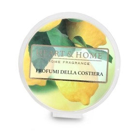 CIALDA PROFUMATA PROFUMI DELLA COSTIERA BRUCIA ESSENZE HEART&HOME 100% SOIA