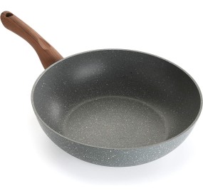 NON-STICK STONE WOK PAN DIAM.28CM VERSA