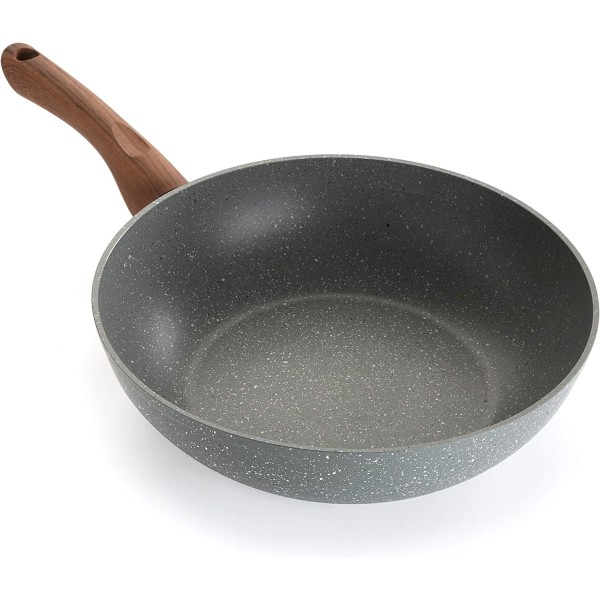 NON-STICK STONE WOK PAN DIAM.28CM VERSA