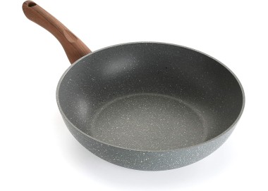 NON-STICK STONE WOK PAN DIAM.28CM VERSA