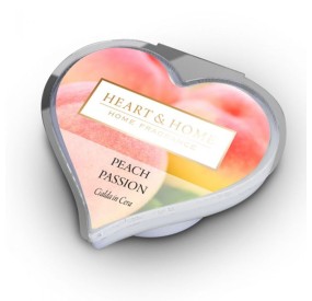 CIALDA PROFUMATA PEACH PASSION BRUCIA ESSENZE HEART&HOME 100% SOIA