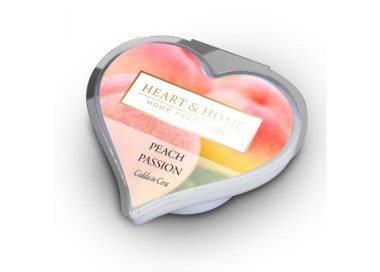 CIALDA PROFUMATA PEACH PASSION BRUCIA ESSENZE HEART&HOME 100% SOIA