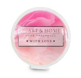 SCENTED POD WITH LOVE BURN HEART&HOME ESSENCES 100% SOY