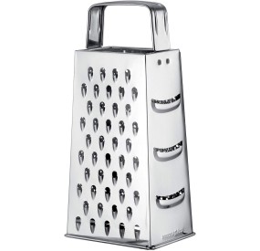 STAINLESS STEEL 4 SIDED VEGETABLE AND CHEESE GRATER TESCOMA