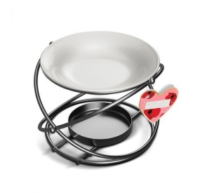 BRUCIATORE ESSENZE METALLO HEART&HOME