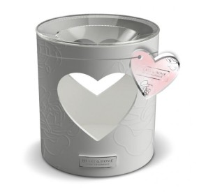 BRUCIATORE ESSENZE CILINDRICO CUORE HEART&HOME