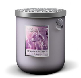 CANDELA SOIA PROFUMATA PROFUMI DI PROVENZA GRANDE 340G HEART&HOME