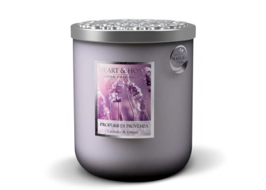 SCENTED SOY CANDLE SCENTS OF PROVENCE LARGE 340G HEART&HOME