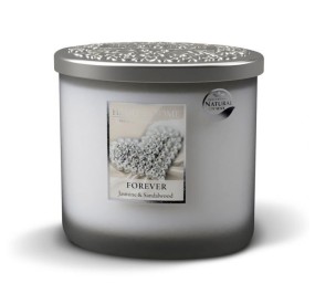 CANDELA SOIA PROFUMATA FOREVER 2 STOPPINI 230G HEART&HOME