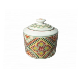 SUGAR BOWL LE CEMENTINE PORCELAIN BRANDANI