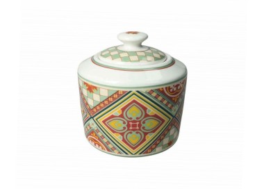 SUGAR BOWL LE CEMENTINE PORCELAIN BRANDANI