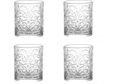 SET BICCHIERI 4PZ ROYAL CRYSTAL VETRO BRANDANI