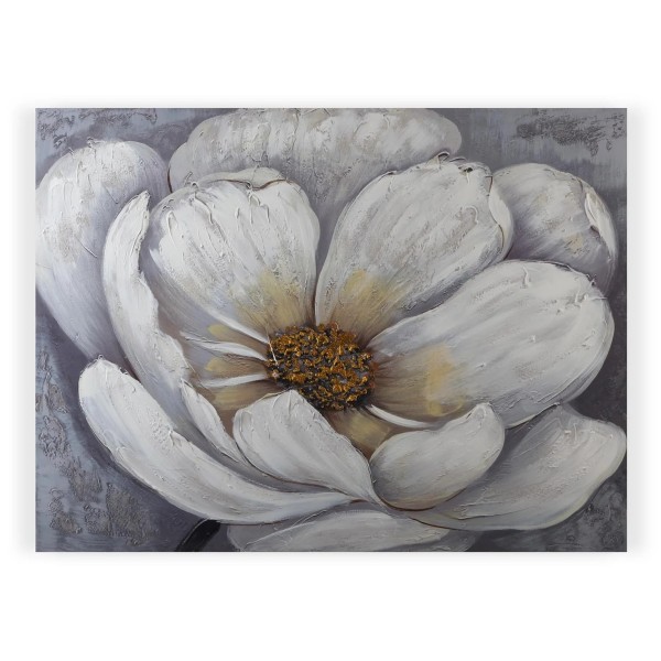 PAINTING ON CANVAS FLOWER 120x90cm