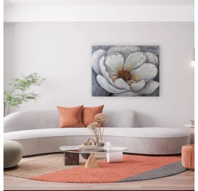 PAINTING ON CANVAS FLOWER 120x90cm