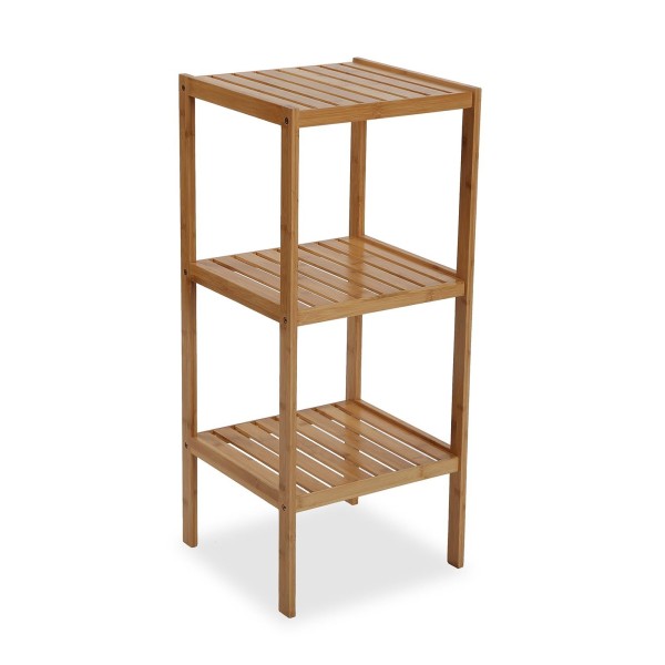 BAMBOO SHELF 3 SHELVES 34x33cm H80 VERSA