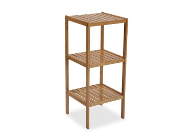 BAMBOO SHELF 3 SHELVES 34x33cm H80 VERSA