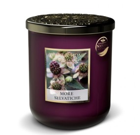 CANDELA SOIA PROFUMATA MORE SELVATICHE GRANDE 320G HEART&HOME