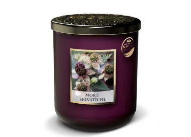 CANDELA SOIA PROFUMATA MORE SELVATICHE GRANDE 320G HEART&HOME