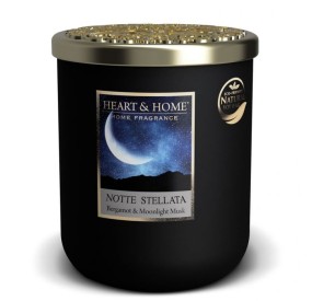 CANDELA SOIA PROFUMATA NOTTE STELLATA GRANDE 320G HEART&HOME