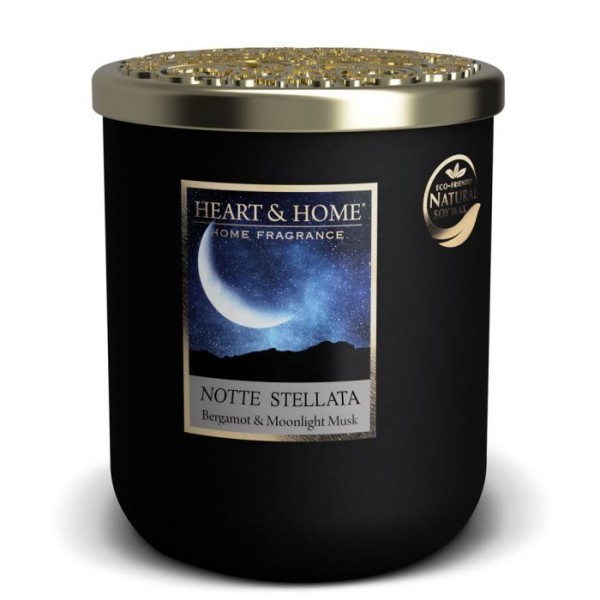 LARGE STARRY NIGHT SCENTED SOY CANDLE 320G HEART&HOME