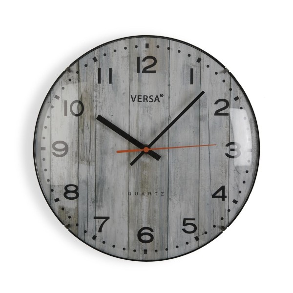 VERSA WOOD STYLE WALL CLOCK 31cm