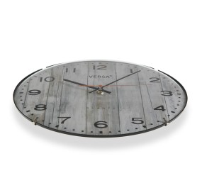 OROLOGIO DA PARETE STILE LEGNO 31cm VERSA