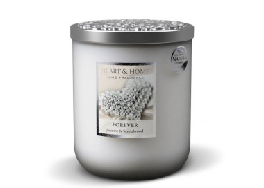 FOREVER LARGE SCENTED SOY CANDLE 340G HEART&HOME