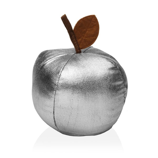 TEXTIL SILVER APPLE DOORSTOP