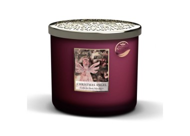 SCENTED SOY CANDLE CHRISTMAS ANGEL 2 WICKS 220G HEART&HOME