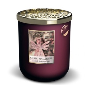 CANDELA SOIA PROFUMATA CHRISTMAS ANGEL GRANDE 320G HEART&HOME