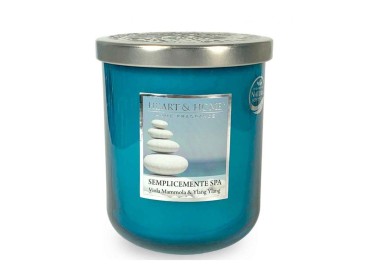 SIMPLY SPA SMALL SCENTED SOY CANDLE 115G HEART&HOME