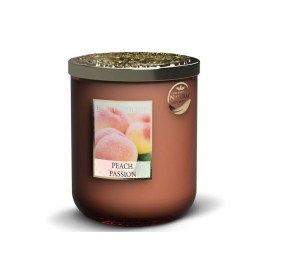 CANDELA SOIA PROFUMATA PEACH PASSION PICCOLA 110G HEART&HOME