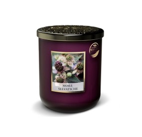 CANDELA SOIA PROFUMATA MORE SELVATICHE PICCOLA 110G HEART&HOME