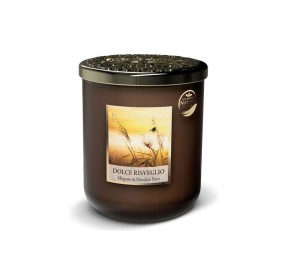 CANDELA SOIA PROFUMATA DOLCE RISVEGLIO PICCOLA 110G HEART&HOME