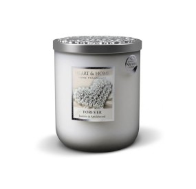 CANDELA SOIA PROFUMATA FOREVER PICCOLA 115G HEART&HOME