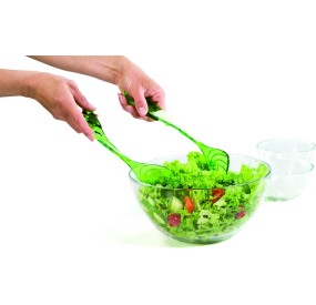 TESCOMA GREEN SALAD TONGS PAIR