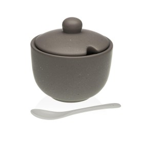 GRAY DOLOMITE SUGAR BOWL