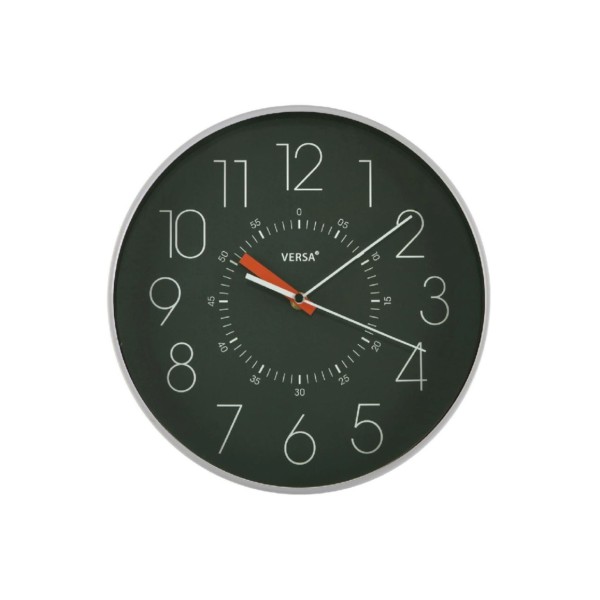 VERSA GREEN WALL CLOCK 30.5cm