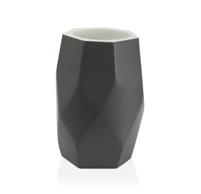 VERSA HEXAGON TOOTHBRUSH HOLDER DARK GREY